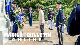 PBBM pays respect to fallen American soldiers in Virginia