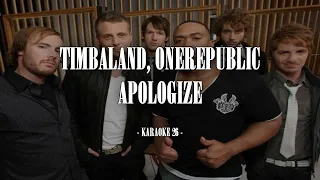Timbaland, OneRepublic - Apologize - Karaoke (26) [Original Instrumental]