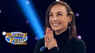 Super fast Fast Money round! Family gets 200 points very easily | Family Feud Canada