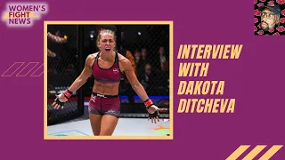 Dakota Ditcheva talks PFL on DAZN, co-main in Newcastle 25th March, MSG 🇺🇸 & 3 KO’s last year! 🔥