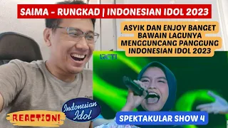 Salma - Rungkad (Spekta Show 4 Idonesian Idol 2023) | DeADSReact