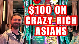 Playing Crazy Rich Asians Slot at Venetian Palazzo in Las Vegas