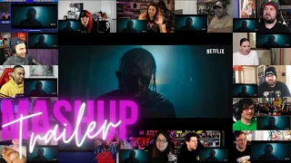 Texas Chainsaw Massacre - Trailer Reaction MASHUP 🔞💀 - Netflix 2022