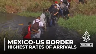 Mexico-US border: Nearly 9,000 asylum seekers, migrants cross in 24 hours