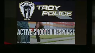 Troy police hold active shooter training for schools, churches