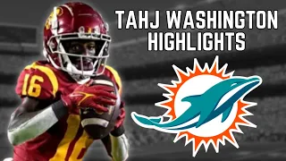 Tahj Washington Highlights || Welcome to the Dolphins ||🔥