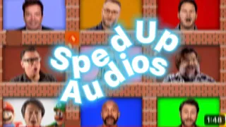 Cast Sing The Super Mario Bros Theme Song [Sped Up]