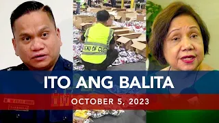 UNTV: Ito Ang Balita | October 5, 2023
