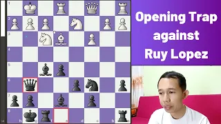 Opening Trap Against the Ruy Lopez Opening