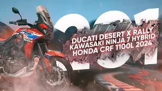 Мотоновости - обновления Honda Africa Twin, Ducati Desert X, премьера Kawasaki Ninja 7 и другое