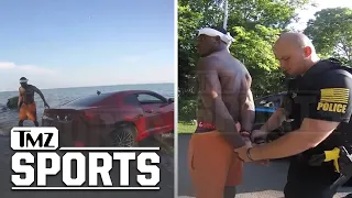 Jermiah Braswell Wild Arrest Video Shows Cops Pulling NFL WR Out of Lake | TMZ Sports