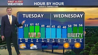 Riley's 6 PM Forecast - 12/4/23 - Getting Breezy & Cooler