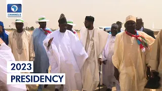 2023 Presidency: Sen. Amosun Meets Delegates In Jigawa