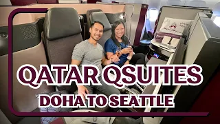 Qatar Qsuites Doha to Seattle