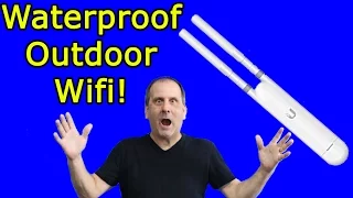 Outdoor Waterproof Wifi! Ubiquiti Unifi AP AC Mesh System Unboxing