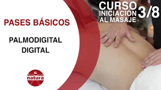TÉCNICA de MASAJE palmo digital  ¡Curso de masaje gratis! 🎁 3/8