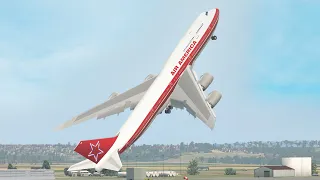 Boeing 747 Vertical Take Off | X-Plane 11