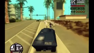 GTA SAN ANDREAS SWAT TANK RAMPAGE