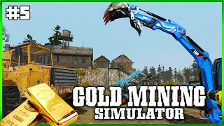 Gold Mining Simulator - BIG UPDATE - New Mini Digger Dlc - Fresh Start For 2024 -  Live Episode#5