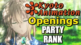 [Party Rank] Top Kyoto Animation Opening Songs