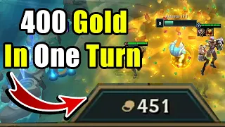 I got 450+ GOLD in ONE Turn ?? | TFT PBE Set 8