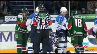 Бой КХЛ: Голубев VS Осала / KHL Fight: Golubev VS Osala