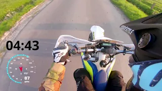 HUSQVARNA TE 125 (0-100 acceleration)