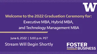 2022 TMMBA, HMBA, EMBA Graduation