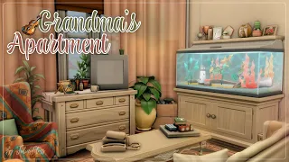 Квартира бабушки👵│Строительство│Grandma's Apartment│SpeedBuild│NO CC [The Sims 4]