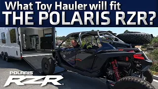 What Toy Hauler Will The New Polaris RZR Pro R Fit Inside?