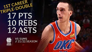 Aleksej Pokusevski 17 pts 10 rebs 12 asts vs Suns 21/22 season