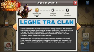 Come funziona la guerra di lega tra clan - CLASH OF CLANS