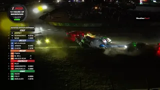 GTP Top 3 Crash Out | 12 Hours Of Sebring 2023