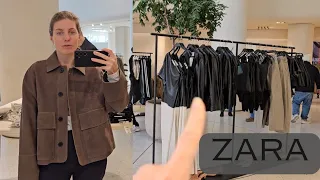 Вот это коллекция! Показываю всю кожу в ZARA