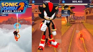 Sonic Dash 2: Sonic Boom (iOS) - Shadow Gameplay
