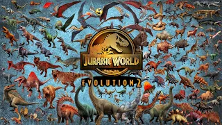 Jurassic World Evolution 2 - TODOS OS DINOSSAUROS DO GAME