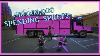 GTA 5*NEW UPDATE AFTER HOURS*FULLY UPGRADED TERRORBYTE/OPPRESSOR MK ll/DJ $10,000,000 SPENDING SPREE