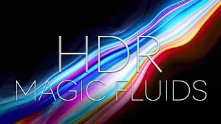 MAGIC FLUIDS HDR // 4K MACRO COLORS // HDR VISUALS // FLUID ART //