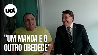 "Um manda e outro obedece": Pazuello disse antes que só obedecia Bolsonaro no Ministério