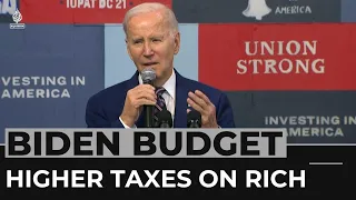 Biden sets up for an election fight with his budget proposal