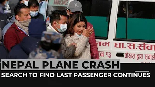 Nepal plane crash: Search to find last passenger continues