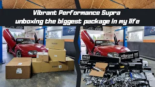 Vibrant Performance Supra - unboxing the biggest package in my life [ENG SUB]