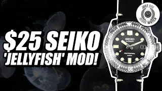 $25 Transformation! Simple 'Jellyfish' Case Swap For Seiko NH!