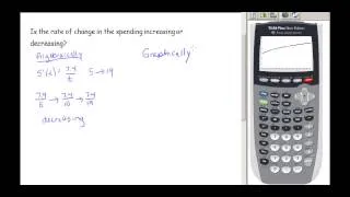 Applications of the Derivatives of Log and Exponential Functions