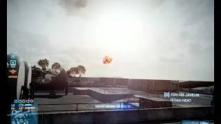 BF3 Battlefield 3 Javelin Missle SOFLAM assisted Chopper Kill