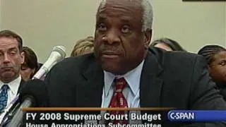 Justice Thomas on Cameras in the Court