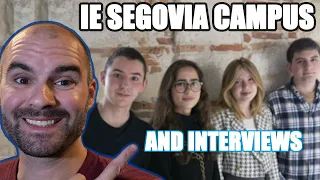 IE Segovia Campus Tour and 4 Student Interviews | IE University Segovia