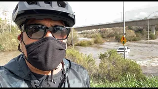 Mission Valley San Diego River Trail Flood 2023