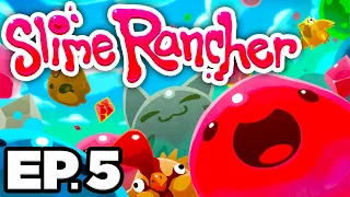 ☢️ RADIOACTIVE & PUDDLE SLIME, RAD SLIME GORDO, OVERGROWTH - Slime Rancher Ep.5 (Gameplay Lets Play)