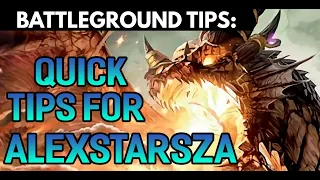 Quick Hero Tips: Alexstrasza | Hearthstone Battlegrounds